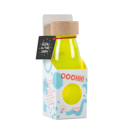 Botella Sensorial Float Bottle Flúor Yellow - Petit Boum