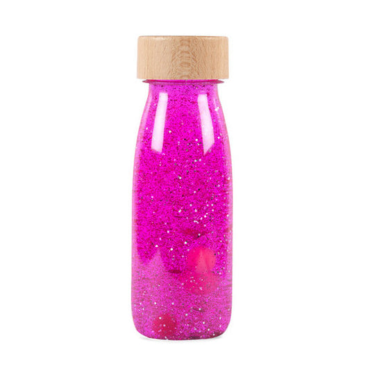 Botella Sensorial Float Bottle Pink de Petit Boum
