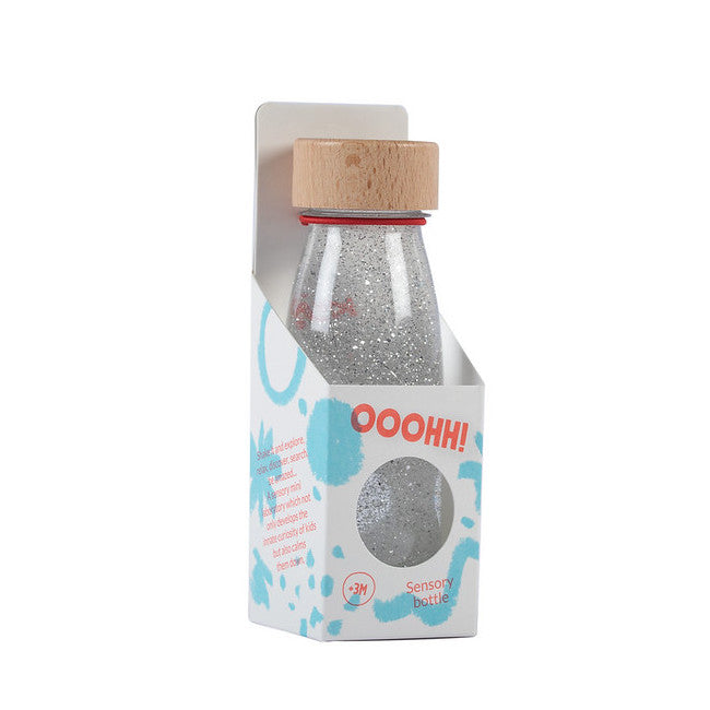 Botella Sensorial Float Bottle Silver - Petit Boum