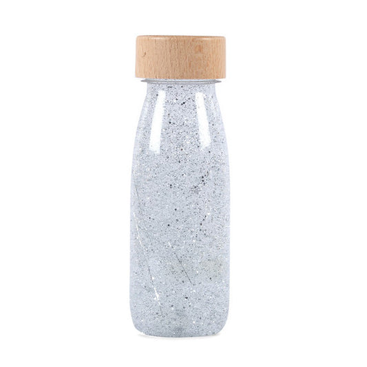 Botella Sensorial Float Bottle Silver de Petit Boum