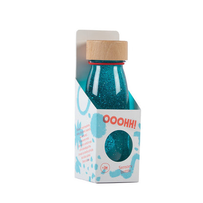 Botella Sensorial Float Bottle Turquoise - Petit Boum