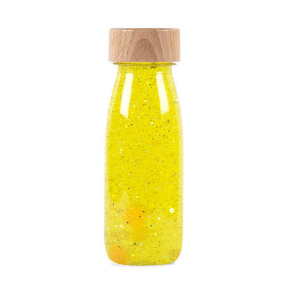 Botella Sensorial Float Bottle Yellow de Petit Boum