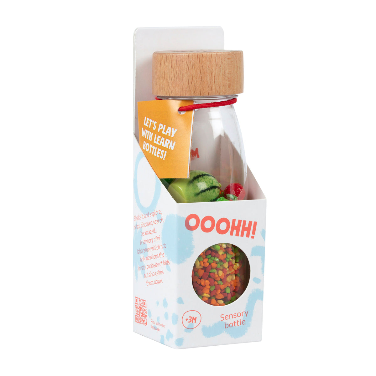 Botella Sensorial Learn Bottle Fruits - Petit Boum
