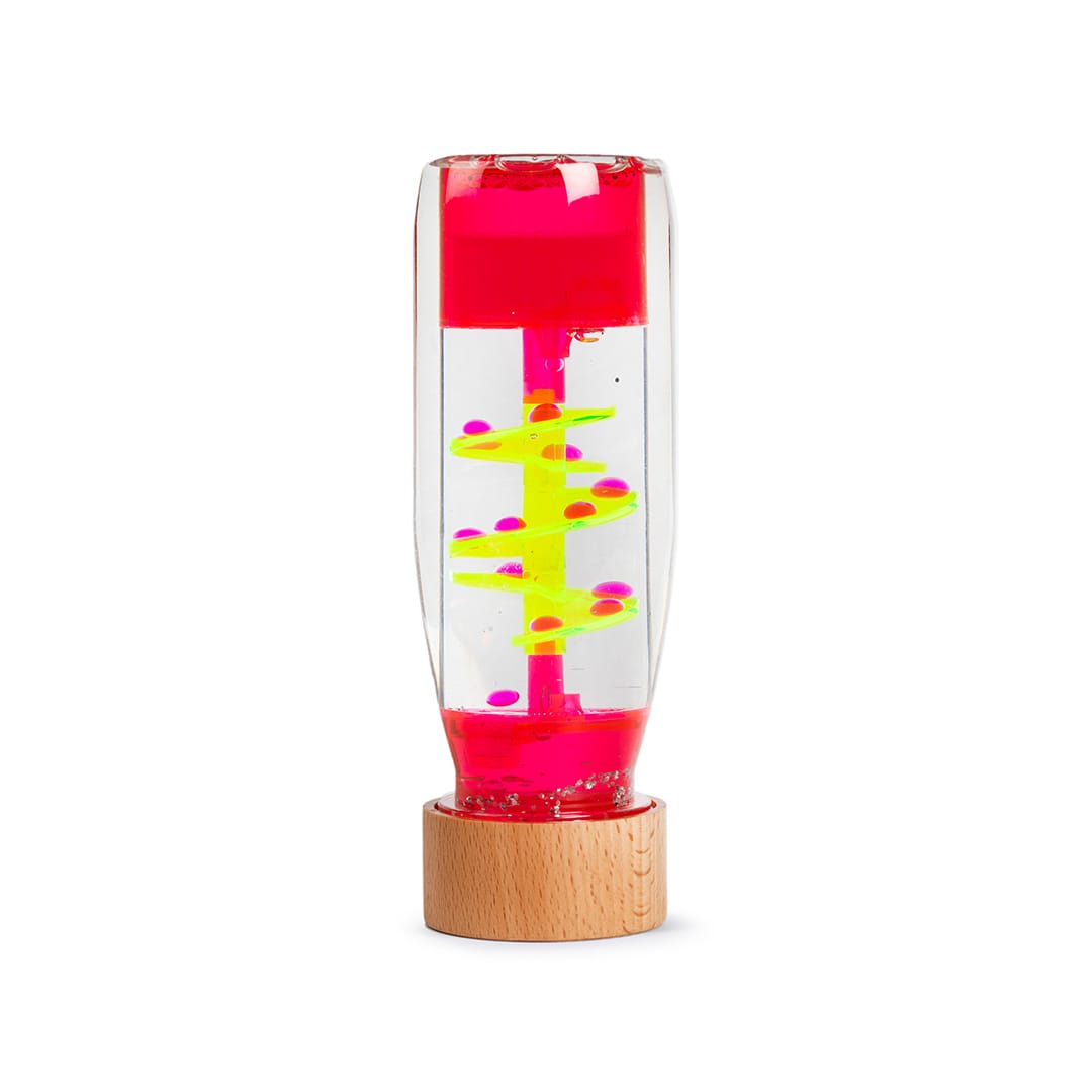 Botella Sensorial Move Spiral Pink - Petit Boum