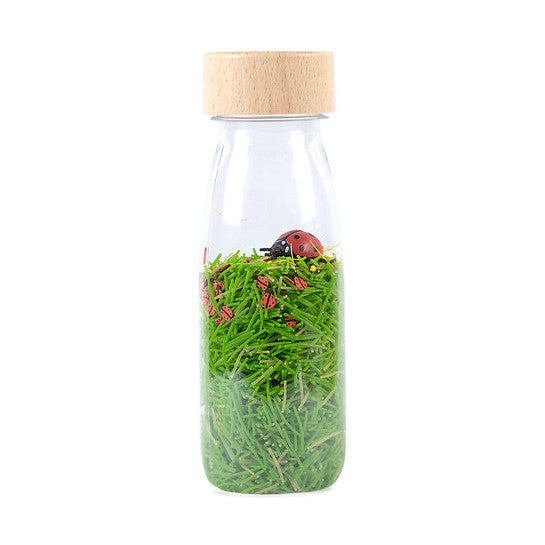 Botella Sensorial Sound Bottle Ladybirds de Petit Boum