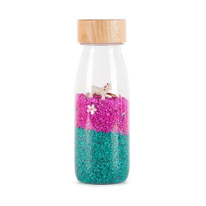 Botella Sensorial Sound Bottle Unicorn de Petit Boum