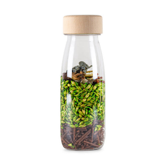 Botella Sensorial Spy Bottle Jungle de Petit Boum