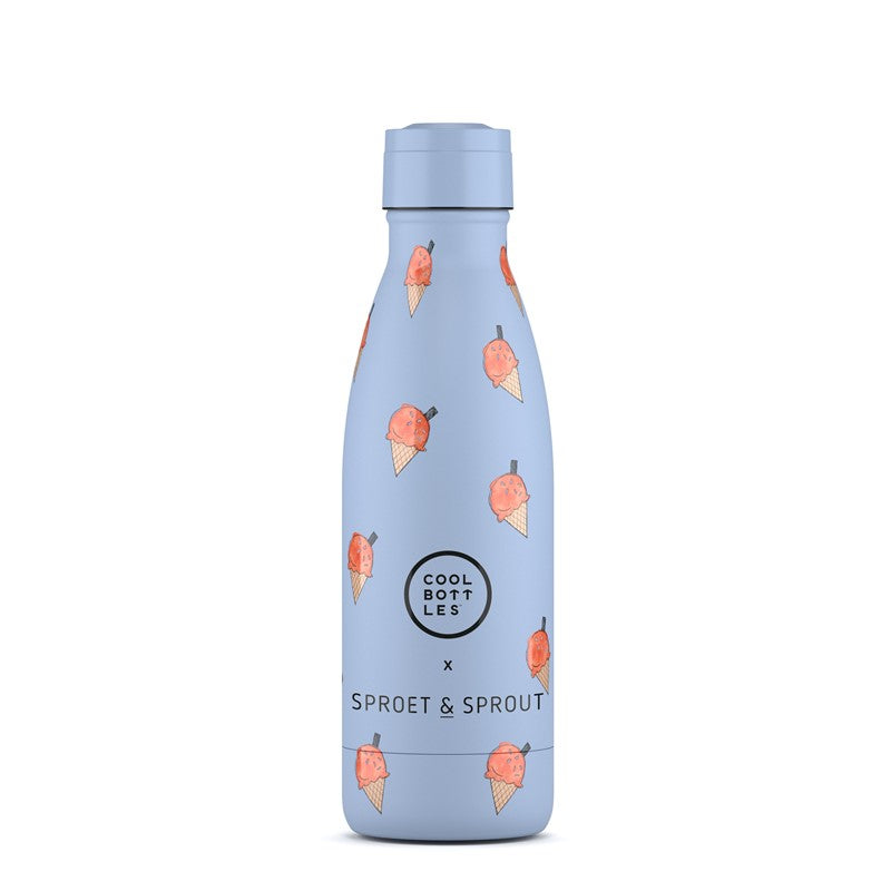Botella Acero SPRT & Blue Scoop 350 ml - Cool Bottles