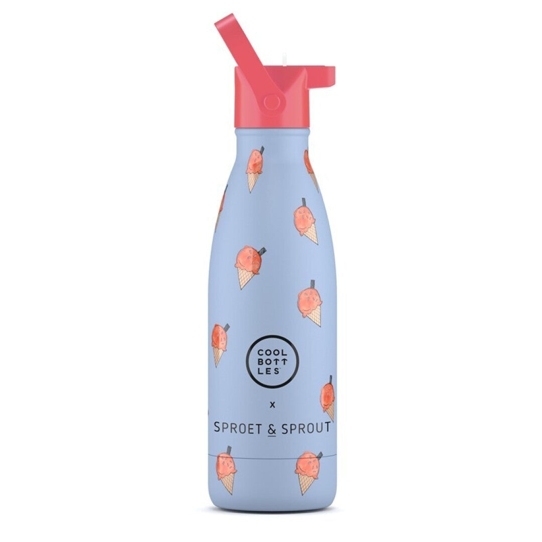 Botella Acero SPRT & Blue Scoop 350 ml - Cool Bottles