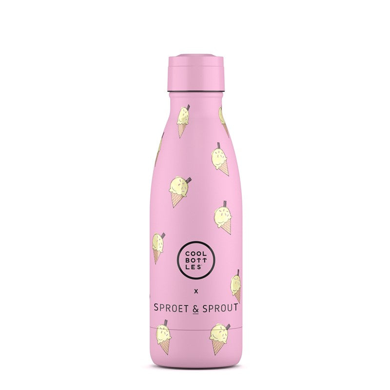 Botella Acero SPRT & Pink Scoop 350 ml - Cool Bottles