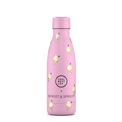 Botella Acero SPRT & Pink Scoop 350 ml - Cool Bottles