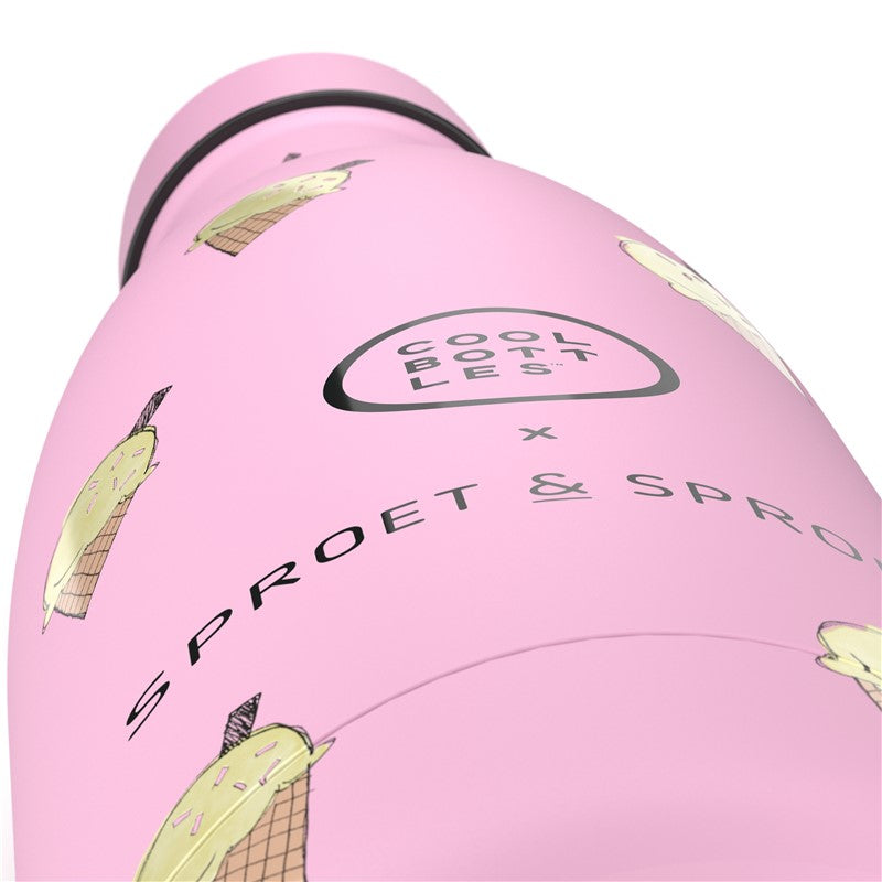 Botella Acero SPRT & Pink Scoop 350 ml - Cool Bottles