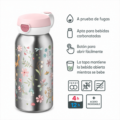 Botella Térmica Fairy Wonders 500 ml- Little Dutch