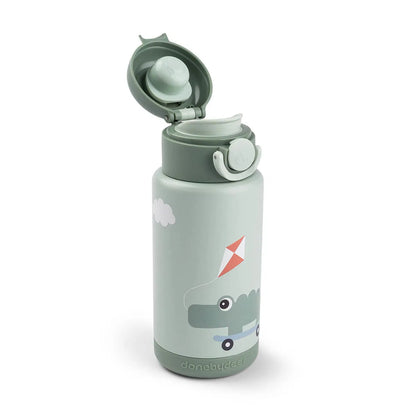 Botella Térmica Playground Verde 340 ml - Done By Deer