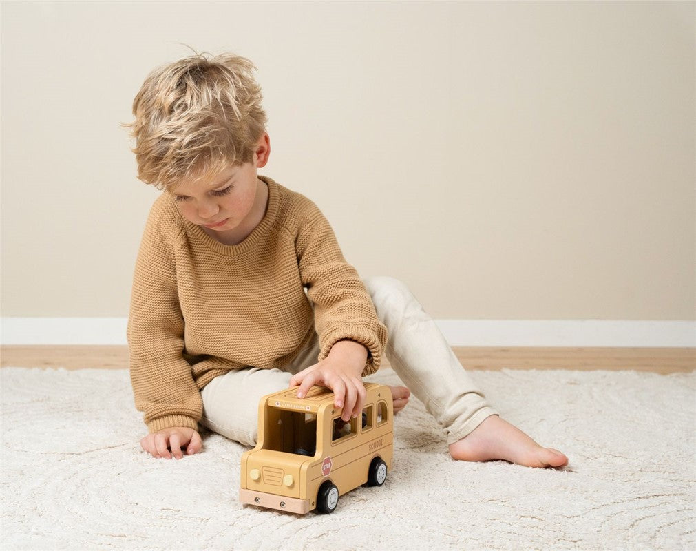 Bus Escolar de Madera - Little Dutch
