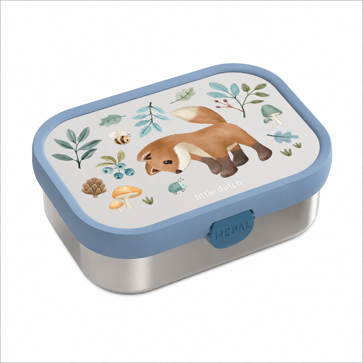 Caja Almuerzo Acero Forest Friends - Little Dutch