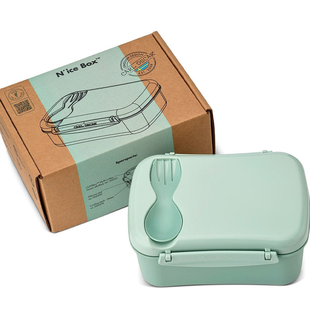 Caja Almuerzo con Disco Refrigerante N'ice Box Green - Carl Oscar