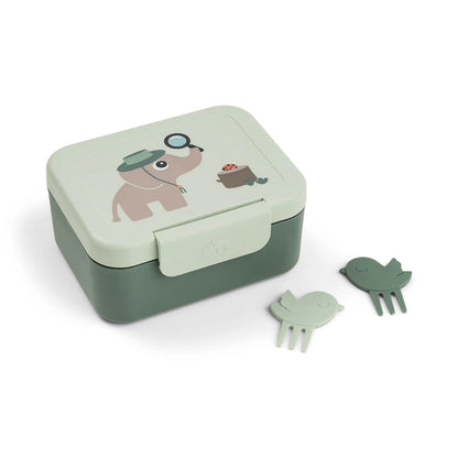 Caja Almuerzo Snack Tiny Trails Verde - Done By Deer