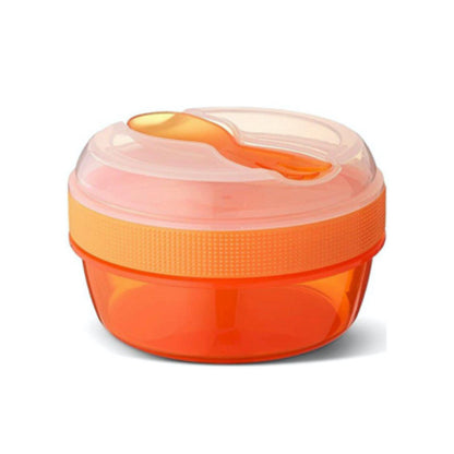 Caja Almuerzo con Tapa Refrigerante N'ice Cup Orange - Carl Oscar