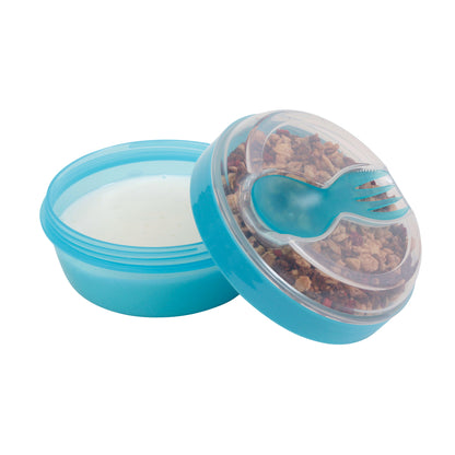 Caja Almuerzo con Tapa Refrigerante N'ice Cup Turquoise - Carl Oscar