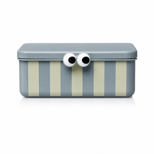 Caja Almuerzo con 3 Bandejas Extraíbles Azul - Noui Noui