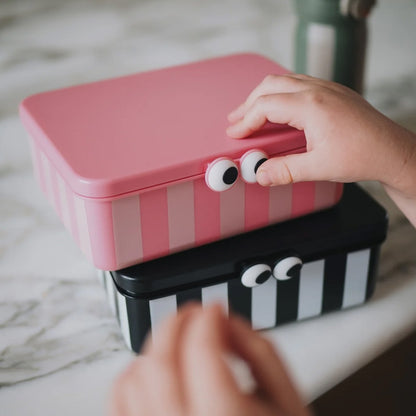 Caja Almuerzo con 3 Bandejas Extraíbles Rosa - Noui Noui