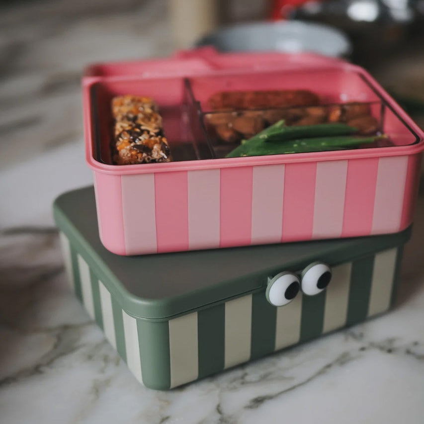 Caja Almuerzo con 3 Bandejas Extraíbles Rosa - Noui Noui