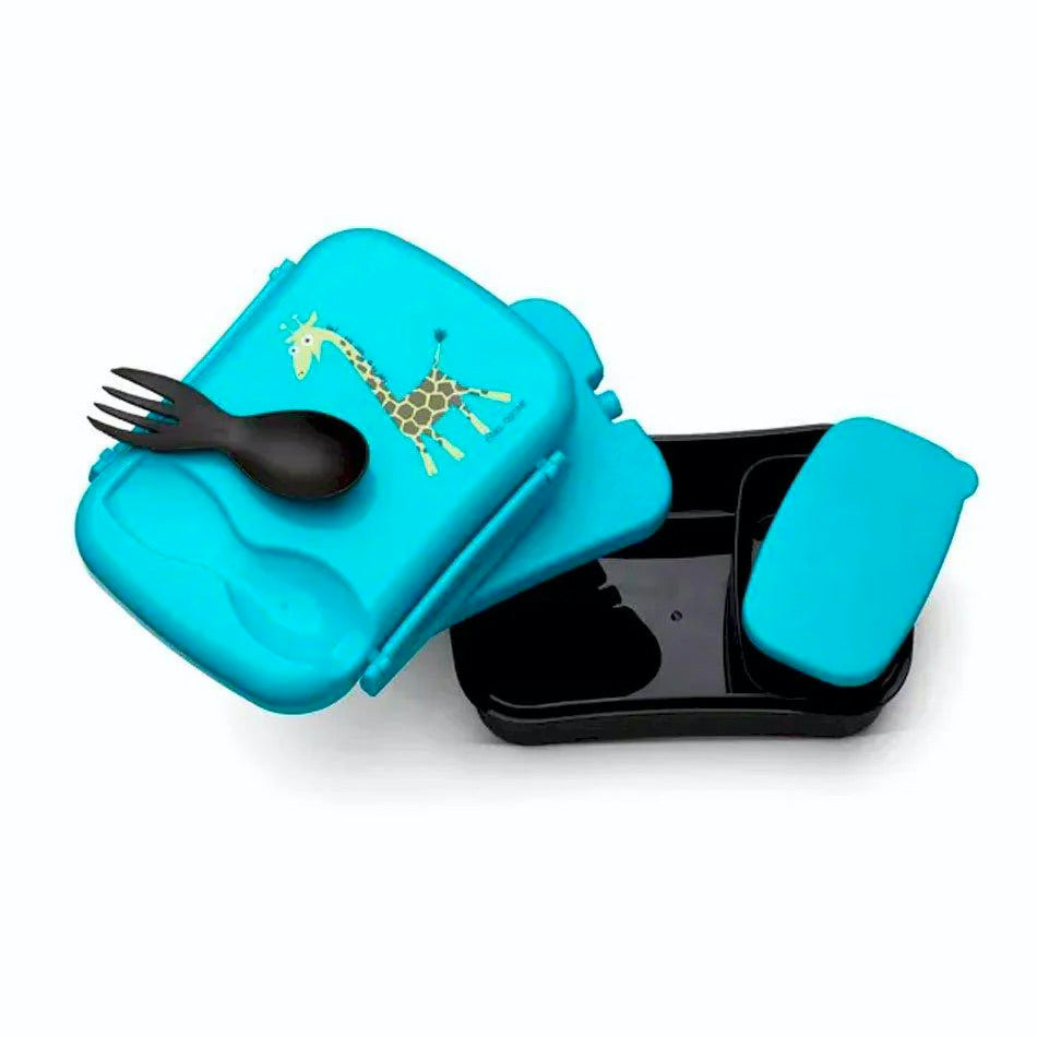 Caja Almuerzo con Tapa Refrigerante N'ice Box Kids Jirafa - Carl Oscar