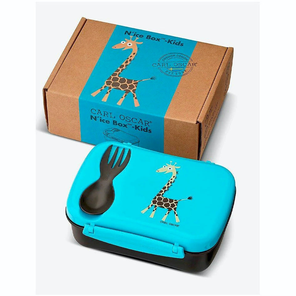 Caja Almuerzo con Tapa Refrigerante N'ice Box Kids Jirafa - Carl Oscar