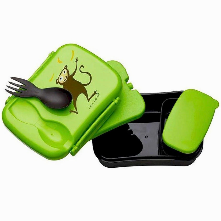 Caja Almuerzo con Tapa Refrigerante N'ice Box Kids Mono - Carl Oscar