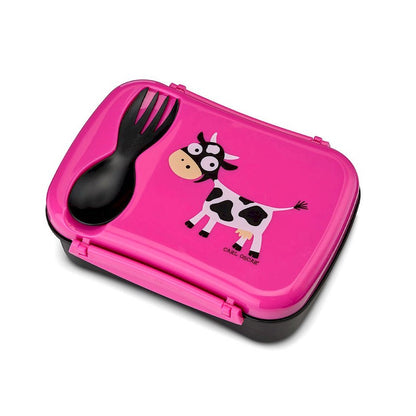 Caja Almuerzo con Tapa Refrigerante N'ice Box Kids Vaca - Carl Oscar