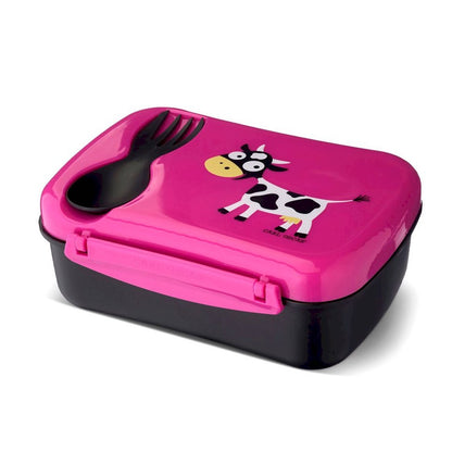 Caja Almuerzo con Tapa Refrigerante N'ice Box Kids Vaca - Carl Oscar