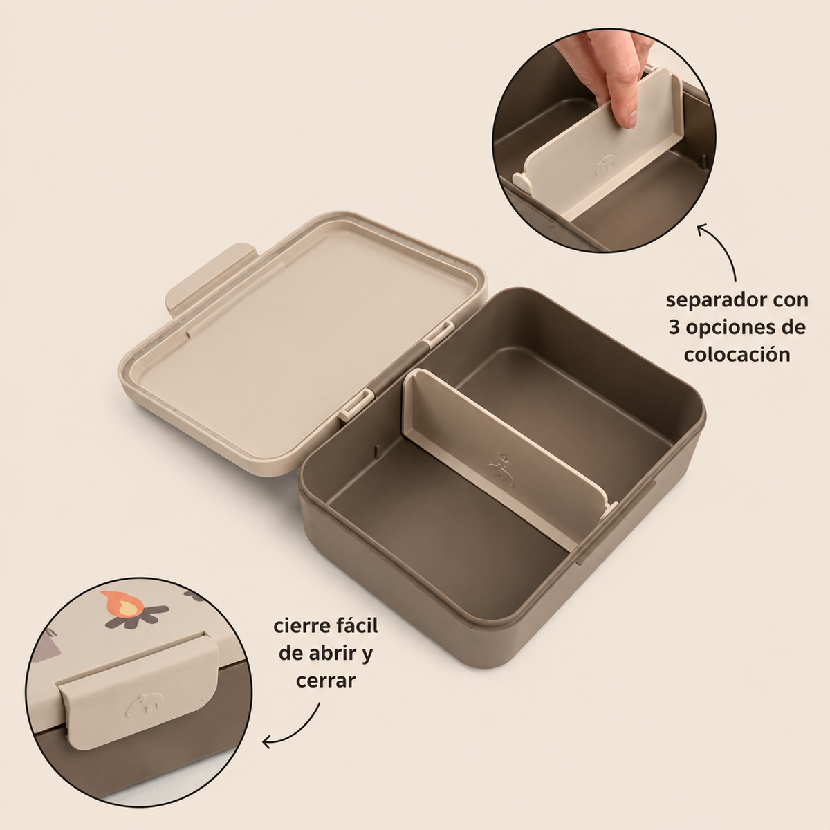 Caja de Almuerzo Tiny Trails Arena - Done By Deer