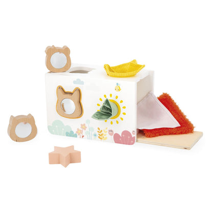 Caja de Pañuelos Sensoriales Pure - Janod