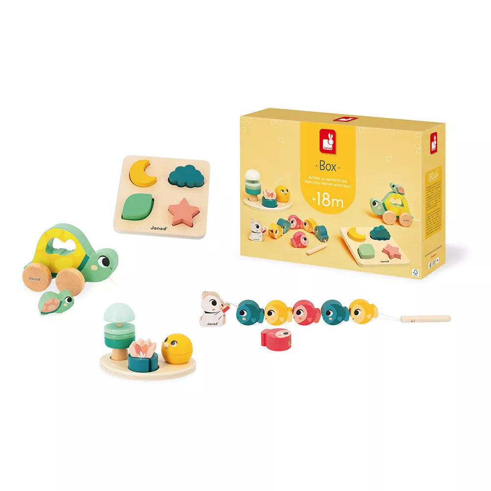 Caja Regalo Bebé 18 meses de Janod