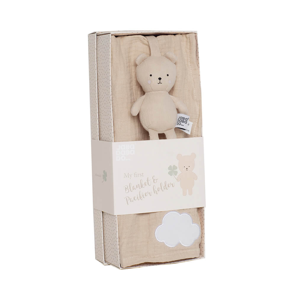 Caja Regalo Muselina Osito Teddy de Jabadabado