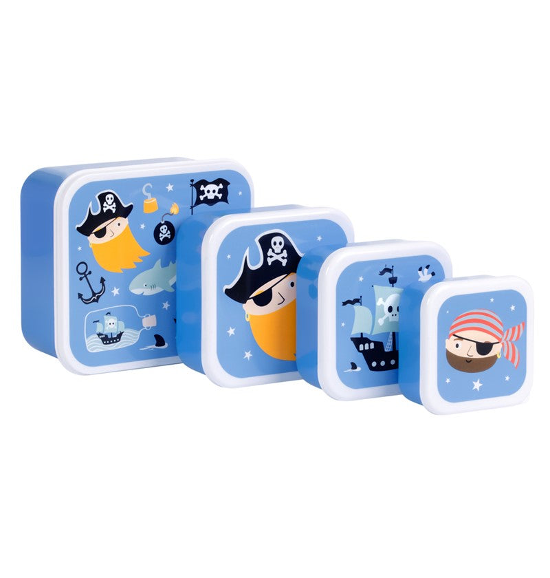 Set Cajas Almuerzo Piratas - A Little Lovely Company
