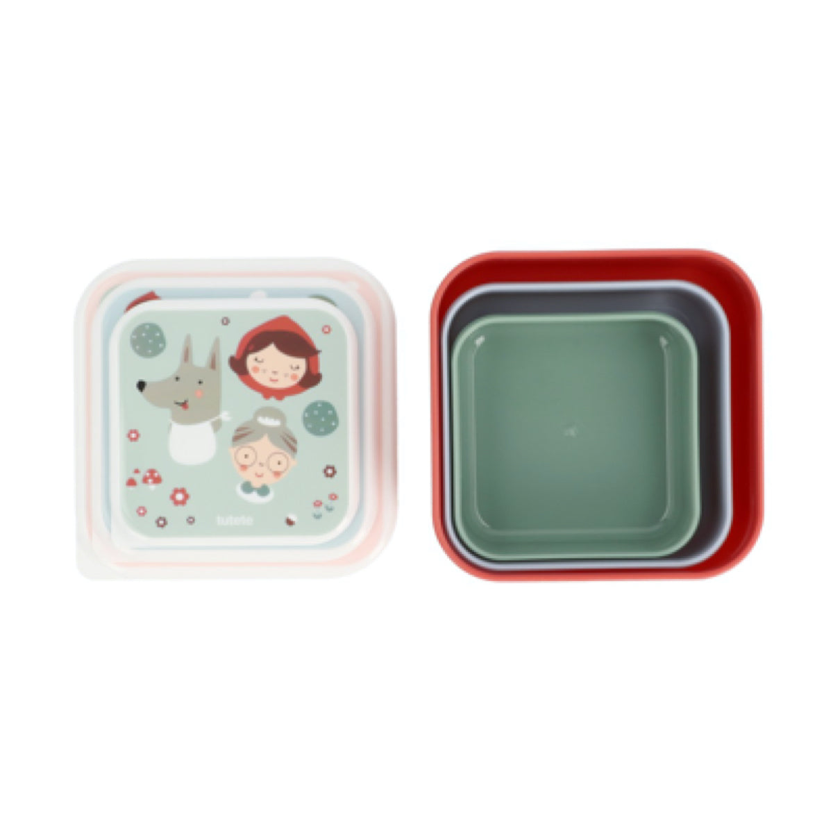 Cajas Almuerzo Caperucita Roja - Tutete