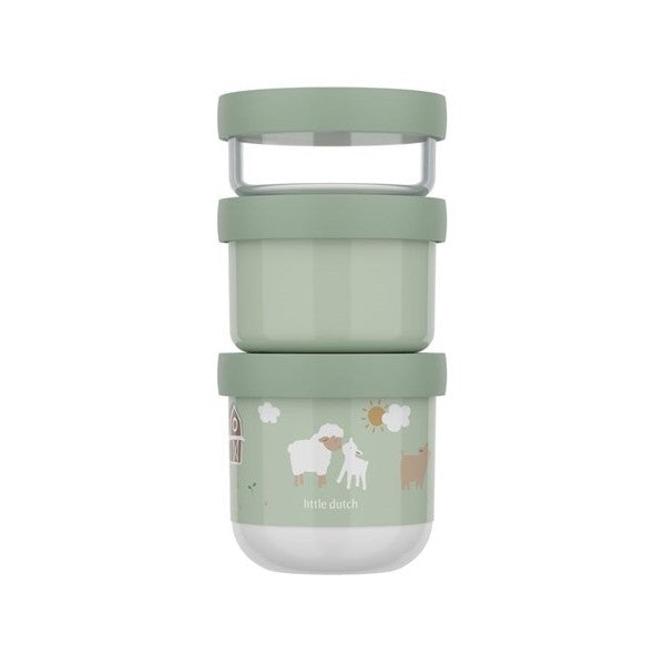 Cajas Snack Apilables Little Farm - Little Dutch