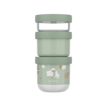 Cajas Snack Apilables Little Farm - Little Dutch