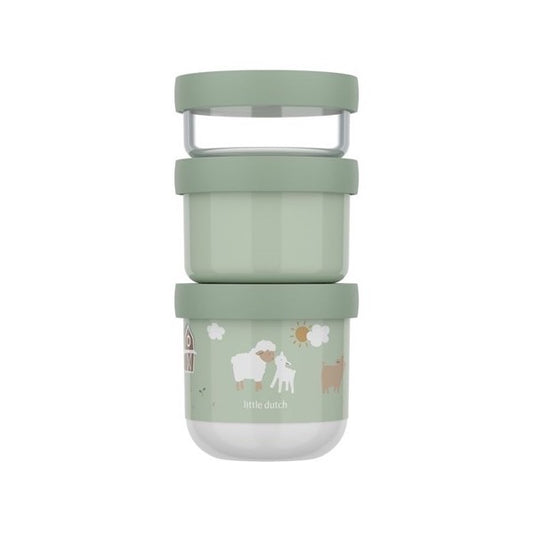 Cajas Snack Apilables Little Farm - Little Dutch