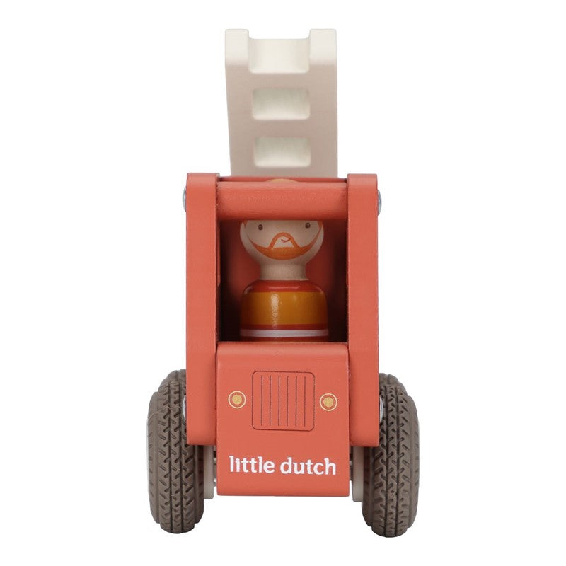 Camión de Bomberos de Madera - Little Dutch