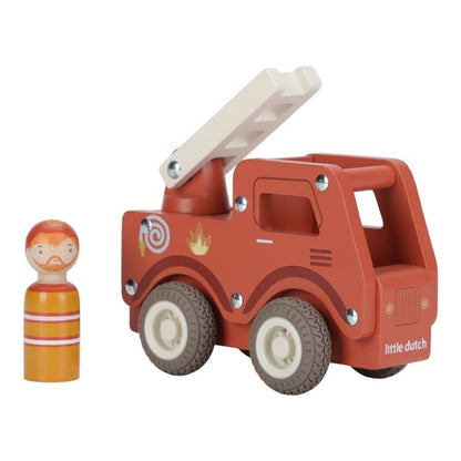 Camión de Bomberos de Madera - Little Dutch