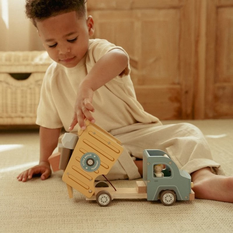 Camión Dumper de Madera - Little Dutch
