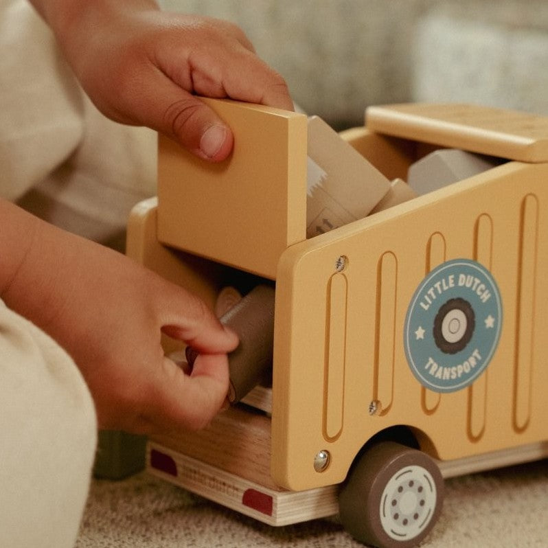 Camión Dumper de Madera - Little Dutch