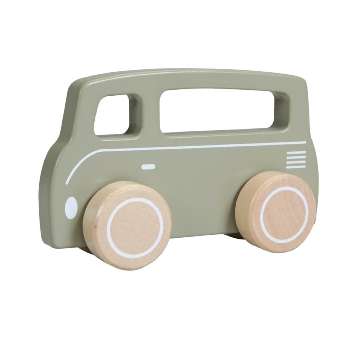 Camioneta Madera Oliva - Little Dutch