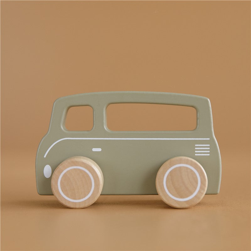 Camioneta Madera Oliva - Little Dutch