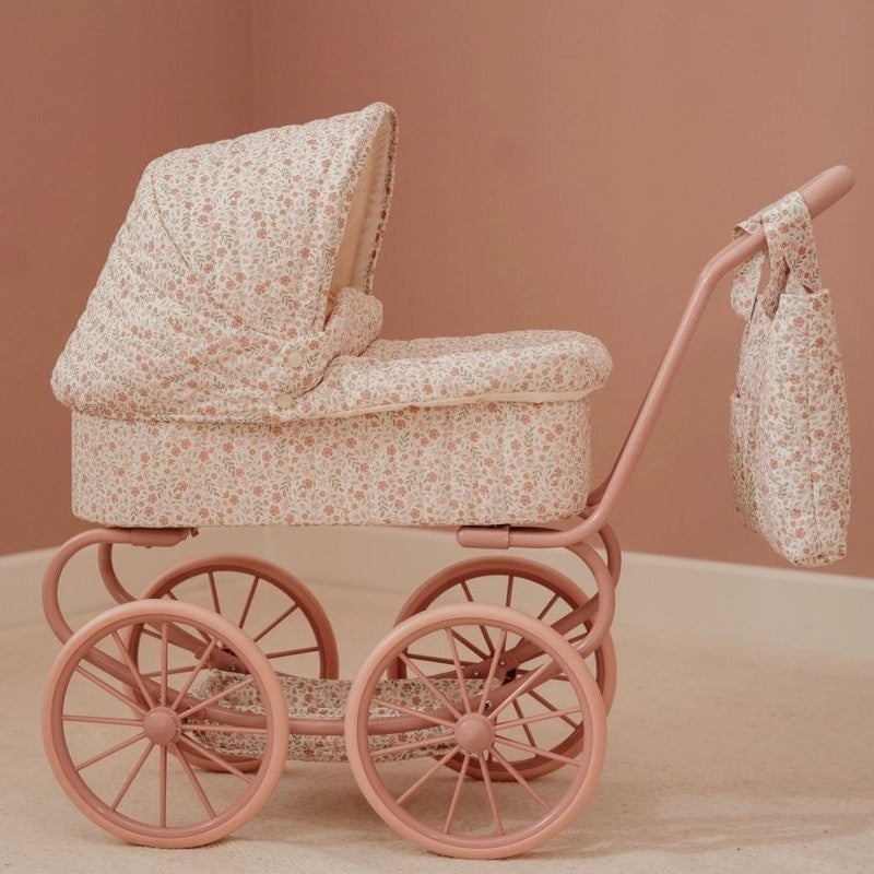 Carrito de Muñecas Flores - Little Dutch