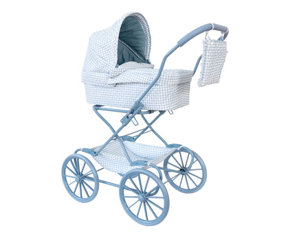 Carrito de Muñecas Vichy Azul - Monnëka
