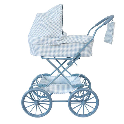 Carrito de Muñecas Vichy Azul - Monnëka